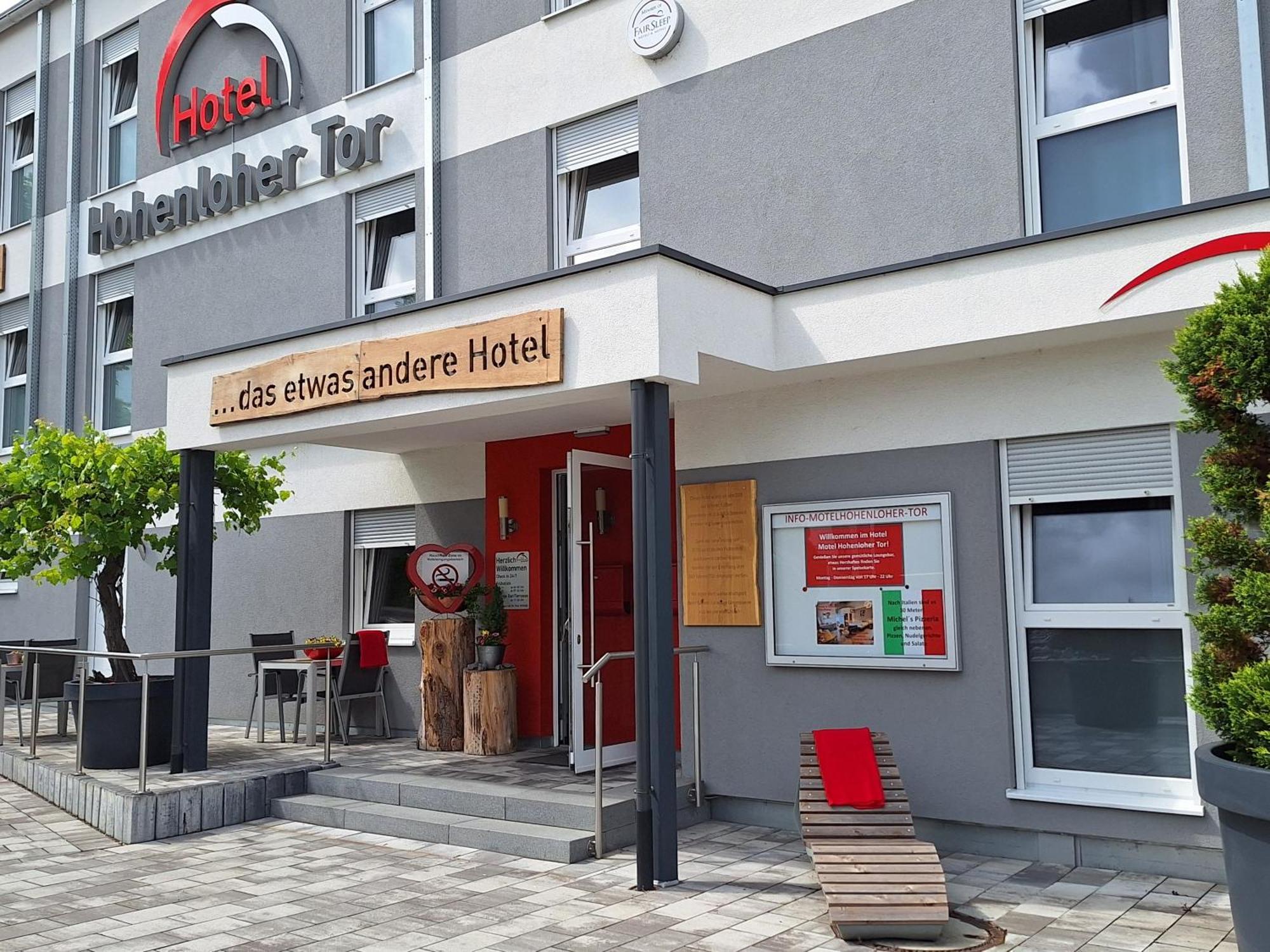 Hotel Hohenloher Tor Bretzfeld ภายนอก รูปภาพ